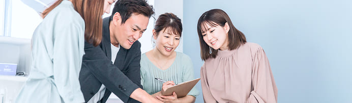 チームミーティングの様子